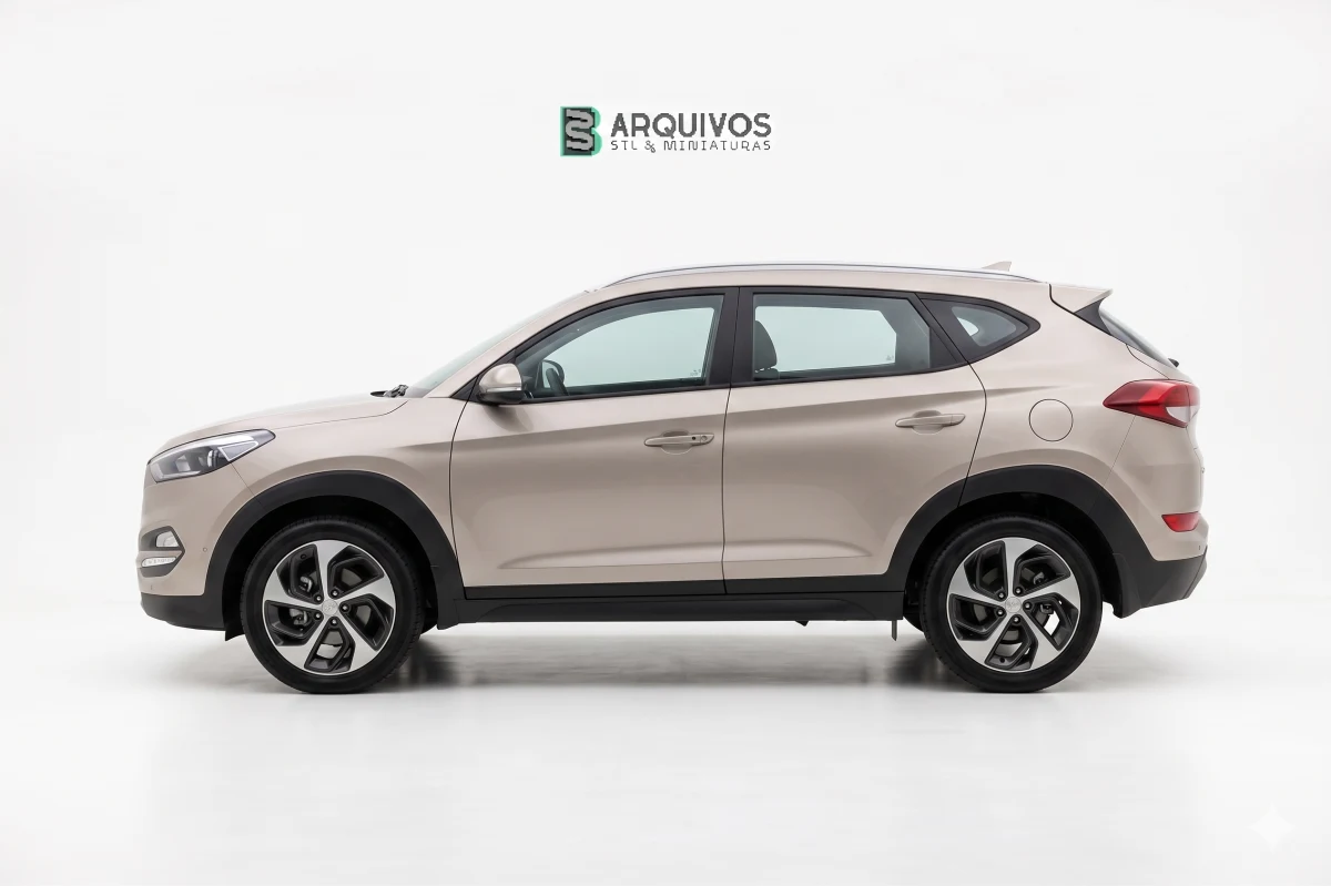 Modelo 3D STL - Hyundai Tucson 2017 — foto 2